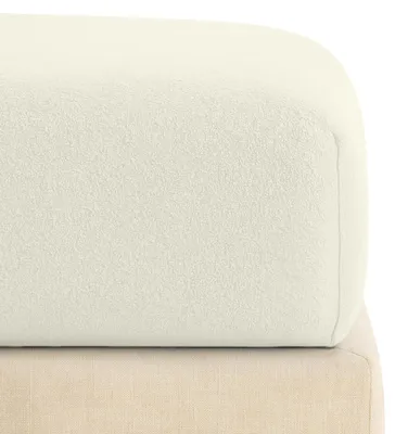 Produktbild von Frottee-Spannbettlaken 80x160x15 cm Creme