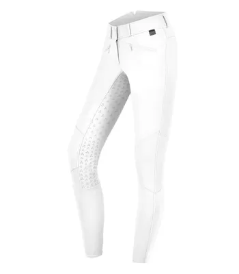 Produktbild von E.L.T Reithose Hella High Waist Silikon Weiß D36