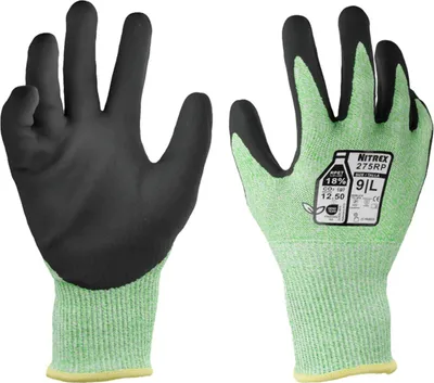 Produktbild von Nitrex 275RP | Mehrweghandschuhe | Gr. L | 5 Paar Schittschutzhandschuhe