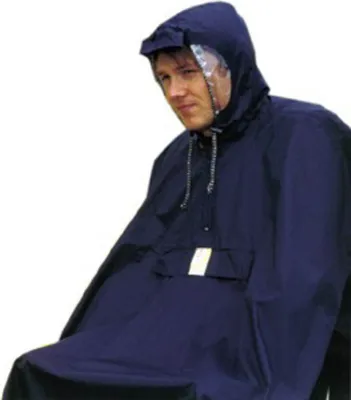 Produktbild von Hock Regenponcho Rain Care marine Gr.XL.