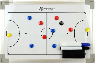 Immagine prodotto di Lavagna tattica Futsal di precisione - Lavagna magnetica per allenatori 45x30cm bianca