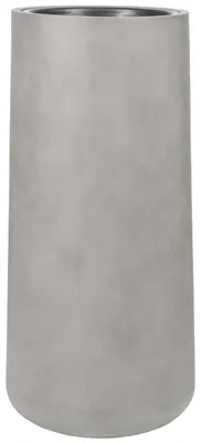 Produktbild von VIVANNO Pflanzkübel Fiberglas EKZITA Säule, Betongrau Beton-Design - 38x80 cm