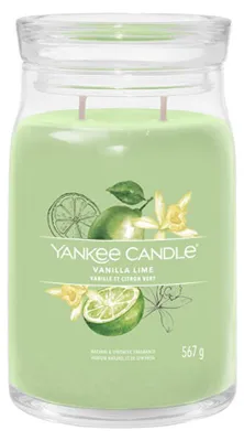Produktbild von Yankee Candle Signature, Zylinder, Grün, Limette, Vanille, 90 h, 1 Stück(e)