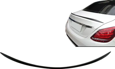 Zdjęcie produktu dla Spoiler bagażnika do Mercedes C-Class W205 Saloon 2014-2020 czarny błyszczący