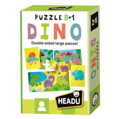 Obrázok produktu pre Headu Puzzle 8+1 Dinosaurs