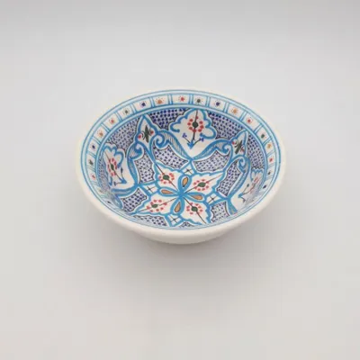 Image de Saladier Marocain Turquoise - D 20 cm