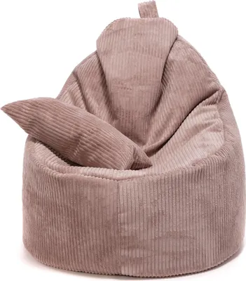 Produktbild von Ecopuf - Sitzsack Bean Bag mit Füllung, aus Cord, mit Kissen, Yoko Sz61