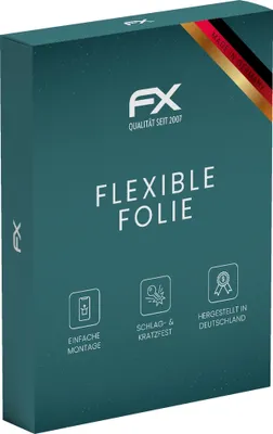 Produktbild von atFoliX FX-ActiFleX 3x Schutzfolie kompatibel mit iTouch Air 3 (40mm) Folie