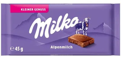 Produktbild von Milka Die Kleine Alpenmilch 45g
