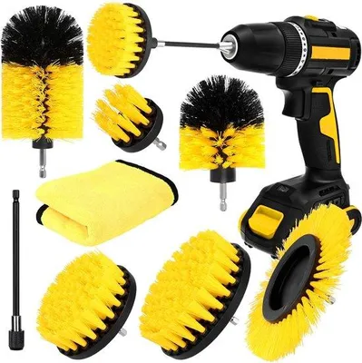 Produktbild von Bohrbürsten-Set für Bohrmaschine