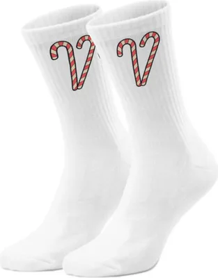 Produktbild von epicsocks HollyHops Zuckerstangen Socken in 37-41 im Paar