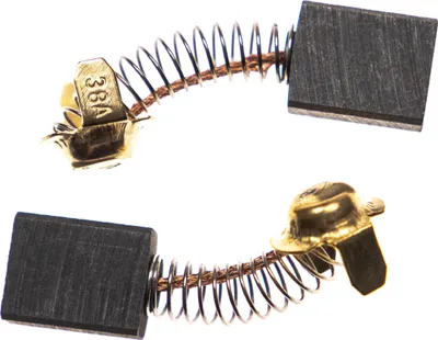 Produktbild von vhbw 2x Kohlebürste 16,5 x 13 x 7 mm kompatibel mit Hitachi C10FCH2, C10FCE2 Elektrowerkzeug + Feder