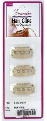Obrázok produktu pre Sponky do vlasov Dreamfix, 3 ks, na predĺženie vlasov