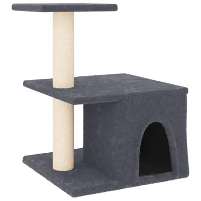 Immagine prodotto di vidaXL Graffiatoio in sisal grigio scuro 48 cm