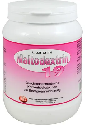Immagine prodotto di LAMPERTS Maltodestrina 19 carboidrati in polvere, 850 g di polvere