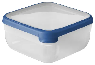 Produktbild von Curver Grand Chef Frischhaltebehälter Quadratisch 2.5L Transparent/Dunkelblau