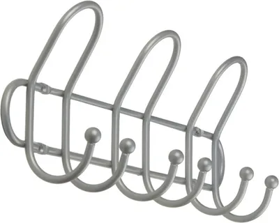 Produktbild von Velano - Garderobenleiste, Kleiderhaken,Garderobenhaken, Wandhaken - WUA WEISS