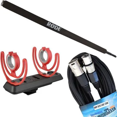 Immagine prodotto di Red Micro BoomPole con SM3R Halter con cavo keepdrum