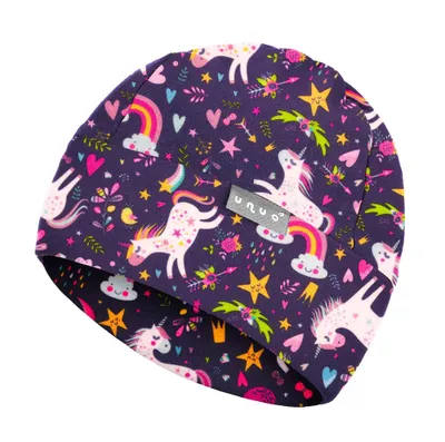 Produktbild von UNUO, Baby Cap Fleece, Unicorn - L (53 - 56 cm)