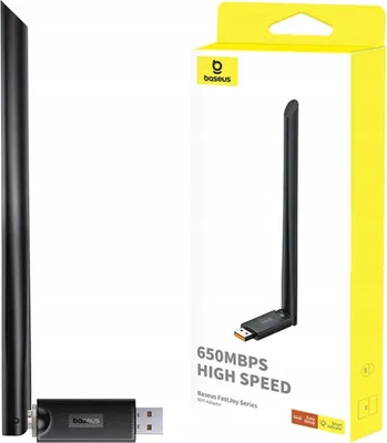 Immagine prodotto di Adattatore di rete USB Baseus Bs-Oh172 300Mb/S - Nero