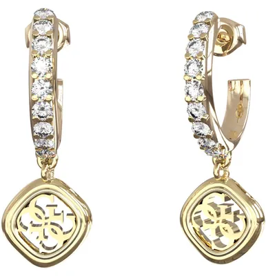 Zdjęcie produktu dla Kolczyki wisiorek Guess Gold Collection - kobieta
