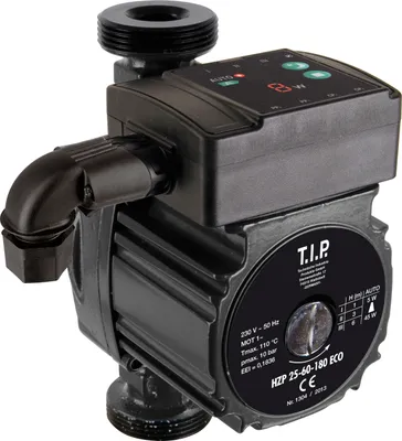 Produktbild von T.I.P. 31422 HZP 25-60-180 ECO (o. Anschl. - mit Iso-Schale) Heizungspumpe