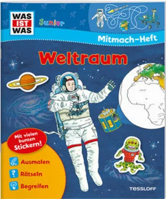 Produktbild von WAS IST WAS Junior Mitmach-Heft Weltraum