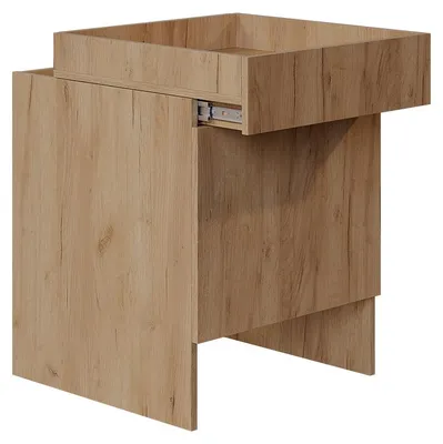 Produktbild von Saugroboterschrank  Vicco Dustin Goldkraft Eiche 50 x 67.5 cm mit 1 Tür, Model 59587