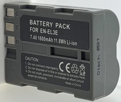 Produktbild von Batterie kompatibel mit NIKON EN-EL3 - Otech