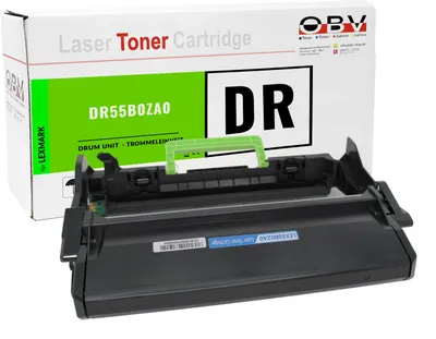 Produktbild von OBV Trommeleinheit kompatibel mit Lexmark 55B0ZA0 - B3340dw B3442dw MS431dn MX431adn MX432adwe