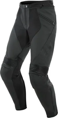 Produktbild von Dainese Pony 3 Perforierte Motorrad Lederhose, schwarz, 50