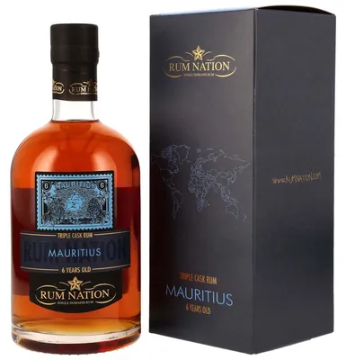 Produktbild von Rum Nation 6 Jahre - Mauritius - Limited Edition - Triple Cask Rum
