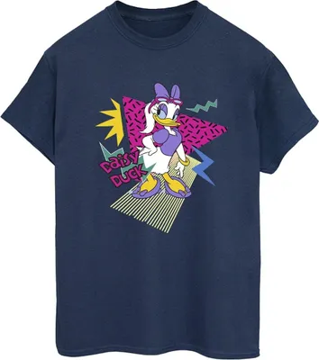 Produktbild von Disney - "Daisy Duck Cool" T-Shirt für Damen BI38212 (XXL) (Marineblau)