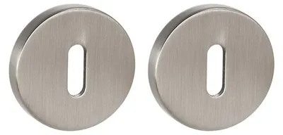 Produktbild von GAMET PLT26J-N-G7-I runde Rosette für Schlüssel, gebürstetes Nickel