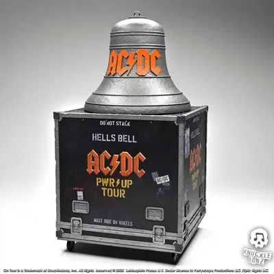 Produktbild von AC/DC Rock Ikonz On Tour Statue PWR UP Tour Hells Bell