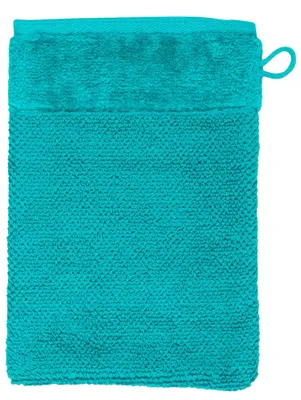 Produktbild von MÖVE Bamboo Luxe, Baumwolle, Viskose, Einfarbig, Türkis, Waschlappen, 1 Stück(e)