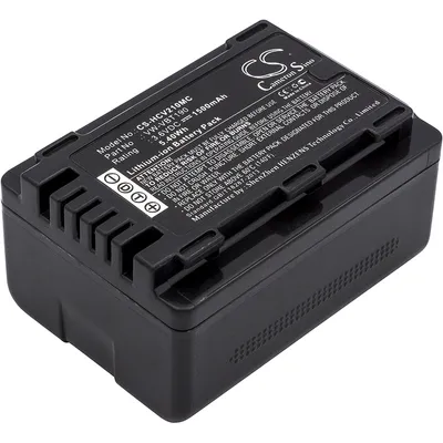 Obrázek produktu pro Baterie pro Panasonic HC-V210 (ekv. VW-VBT190), 1500mAh