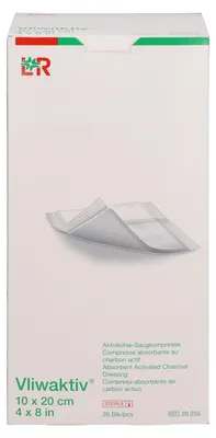 Productafbeelding van Vliwaaktiv, 10 x 20 cm, verpakking: 20 stuks, elk steriel verpakt | Verpakking (20 stuks)