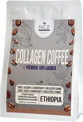 Obrázek produktu pro NCE Collagen Mletá káva Arabica + hydrolyzovaný kolagen 220g