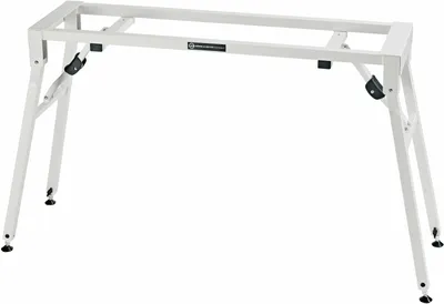 Zdjęcie produktu dla König & Meyer 18953-017-76, Klawiatura, Biały, Stal, 80 kg, 60 cm, 100 cm