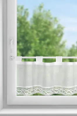 Immagine prodotto di Tenda VINCE bianca 30x150 cm con passanti