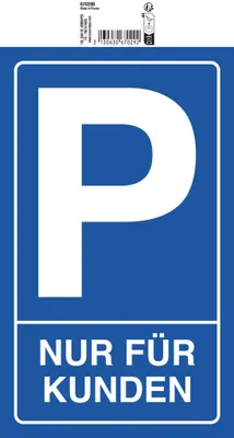 Zdjęcie produktu dla Exacompta Tablica dla klientów 15 x 25 cm PVC