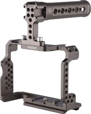 Obrázek produktu pro Andoer Camera Cage Kit z hliníkové slitiny s náhradní horní rukojetí pro videokameru Sony A7R III / A7 II / A7III