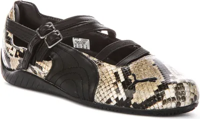 Obrázok produktu pre Puma Sc Ballet Snake – čierne baleríny pre dámy – veľkosť 6.5 (UK), 40 (EU), 9 (US) / farba: čierna