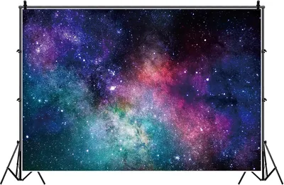 Productafbeelding van Fotob achtergrond, heelal/nevel, 213x152 cm, geschikt voor feesten en fotostudio's