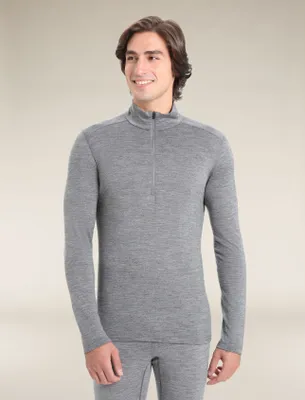 Obrázok produktu pre ICEBREAKER M 200 Oasis LS Half Zip GRITSTONE HTHR-013 M