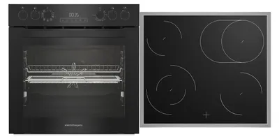 Produktbild von Elektrabregenz HE 84091 BRBAF, Keramik, 4 Zone(n), Glas, Schwarz, Berührung, 4 Zone(n)