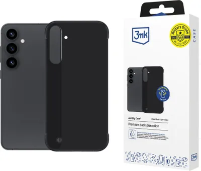 Image de 3mk Housse Just20g Matt Case Cover avec MagSafe pour Samsung Galaxy S25 noir Backcover