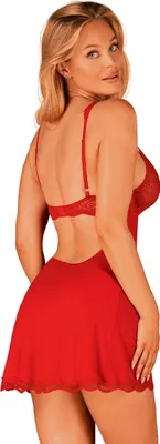 Obrázok produktu pre Obsessive - Luvae babydoll & tangá červená
