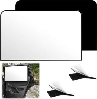 Image de Pare-soleil magnétique pour voiture, protection UV et protection contre la chaleur, 80 x 50 cm